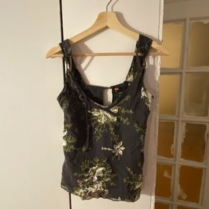 Y2K Diesel Silk Blend Top S